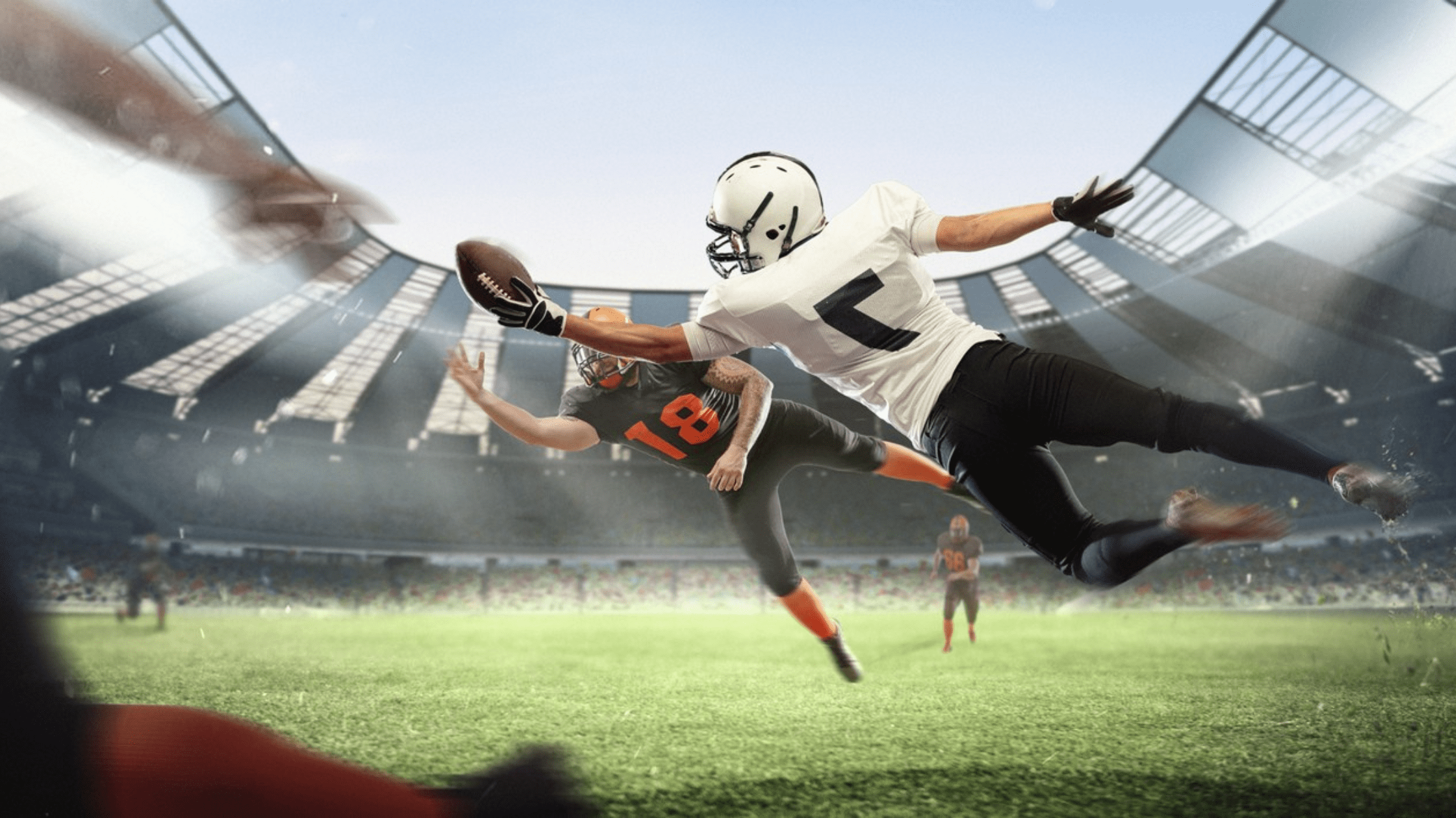 ALTIUS® gives athletes the freedom to perform without distraction because they don’t fog, don’t distort, and don’t interfere with peripheral vision as sunglasses or visors do. American Football