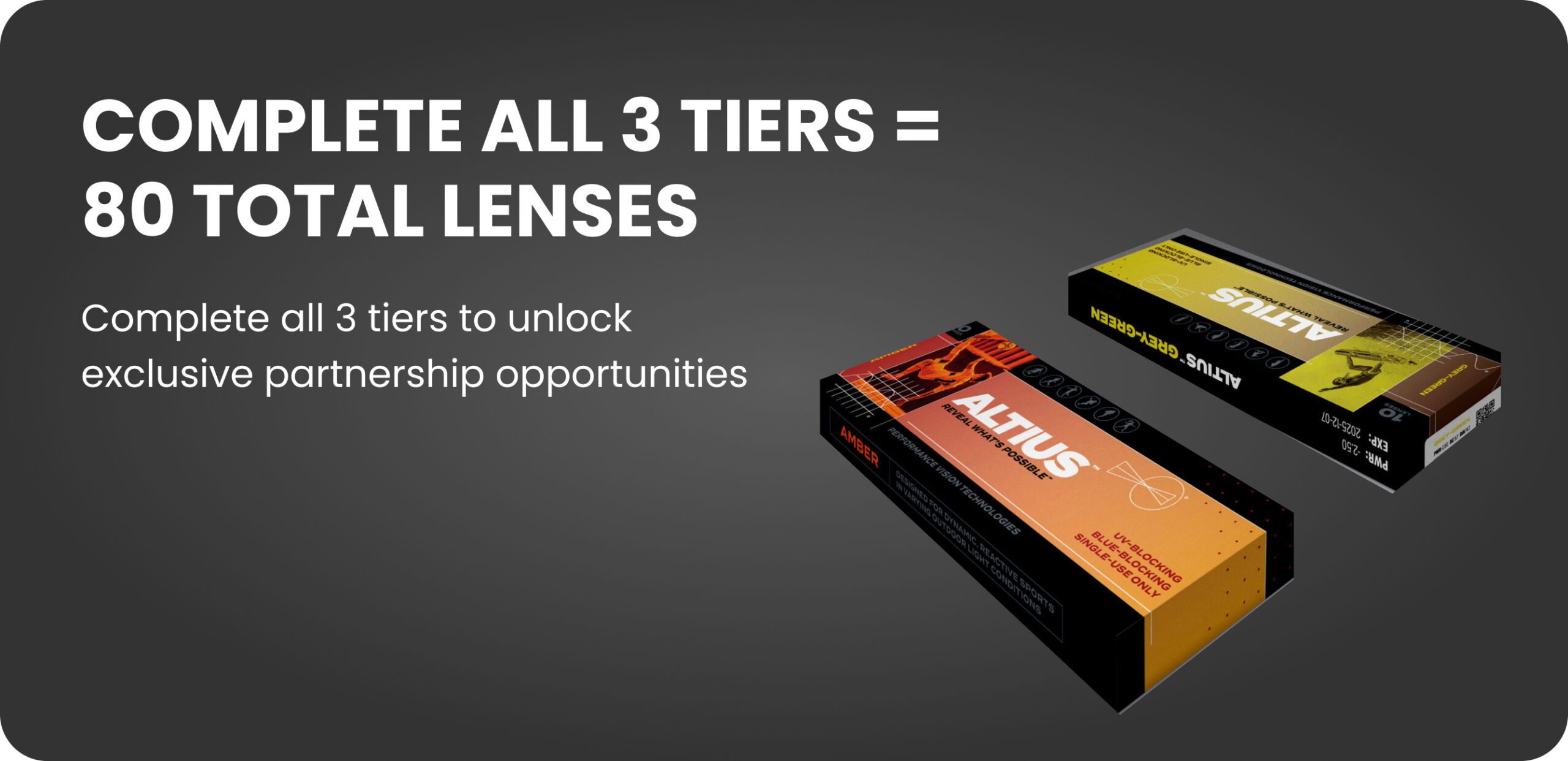 ALTIUS for Everyone Challenge | ALTIUS - Performance Vision Technologies